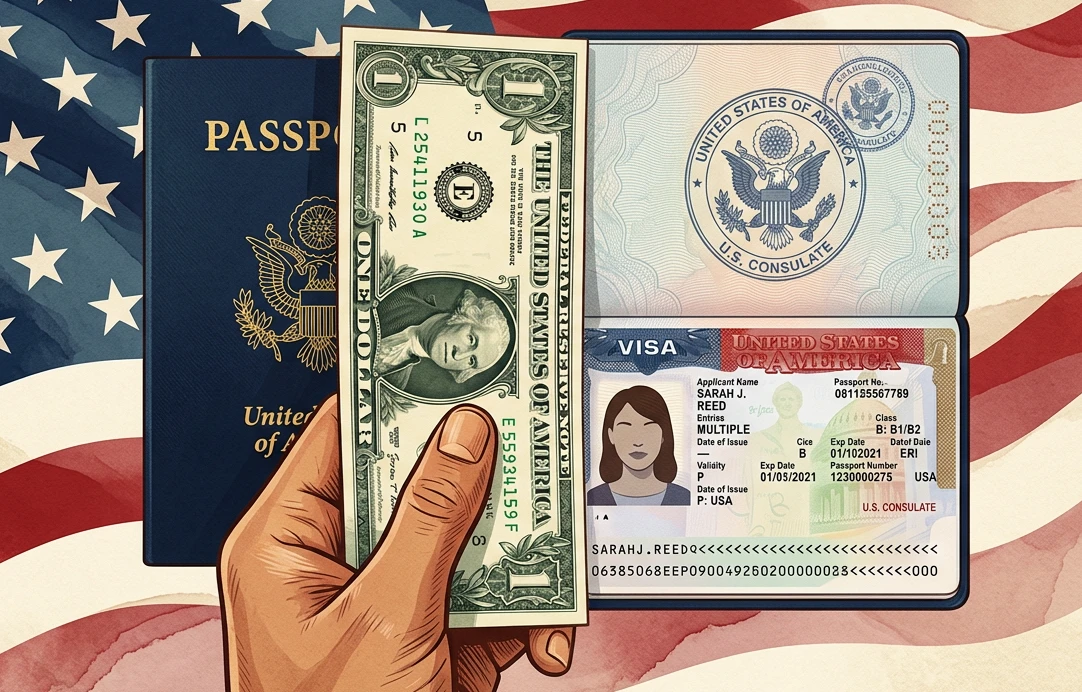 Quanto custa o visto americano? Taxas e custos do processo
